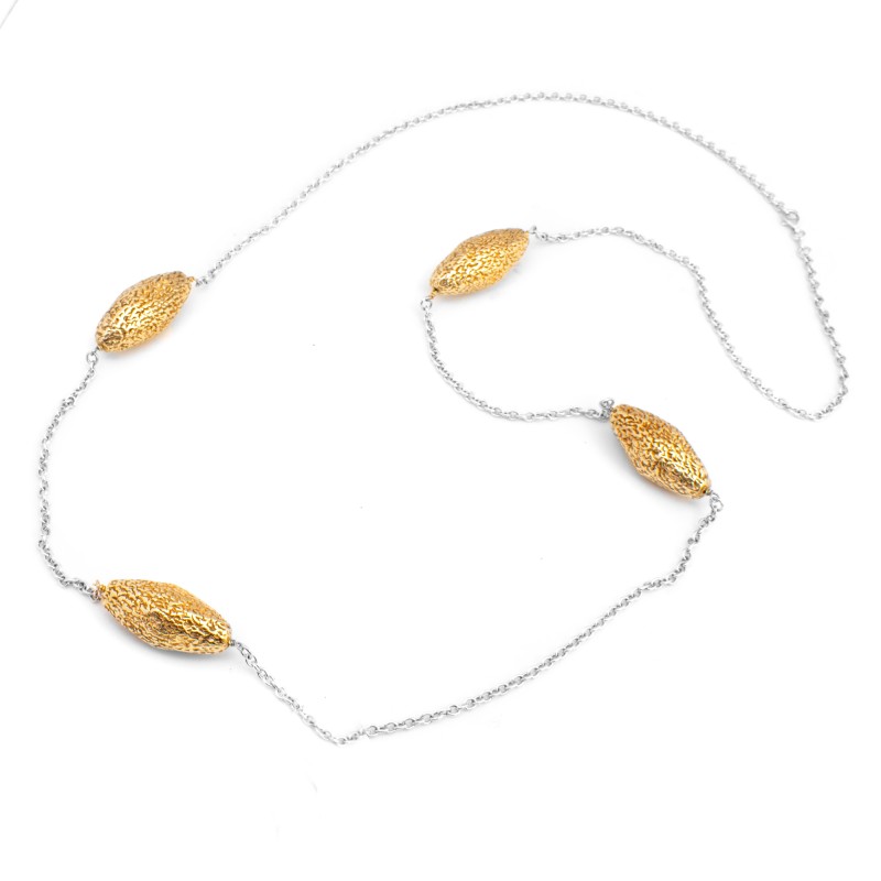 WOMAN NECKLACE FOLLI FOLLIE 1N9S007Y (40CM ) WOMAN NECKLACE FOLLI FOLLIE 1N9S007Y (40CM )