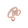 WOMAN RING FOLLI FOLLIE 3R17S015RC-52 (52 )
