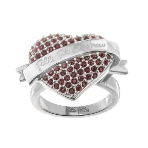 WOMAN RING FOLLI FOLLIE 3R9F127R-54 (54 ) WOMAN RING FOLLI FOLLIE 3R9F127R-54 (54 )