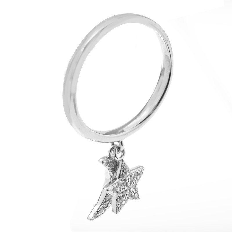 WOMAN RING FOLLI FOLLIE 3R17S059C-54 (54 ) WOMAN RING FOLLI FOLLIE 3R17S059C-54 (54 )