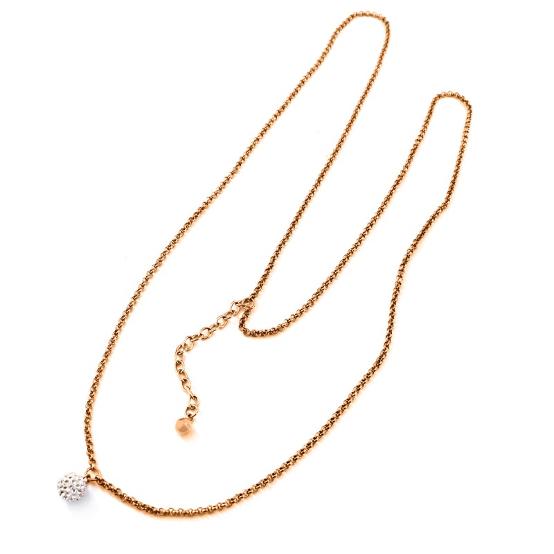 WOMAN NECKLACE FOLLI FOLLIE 3N0T007RCDF (25CM )