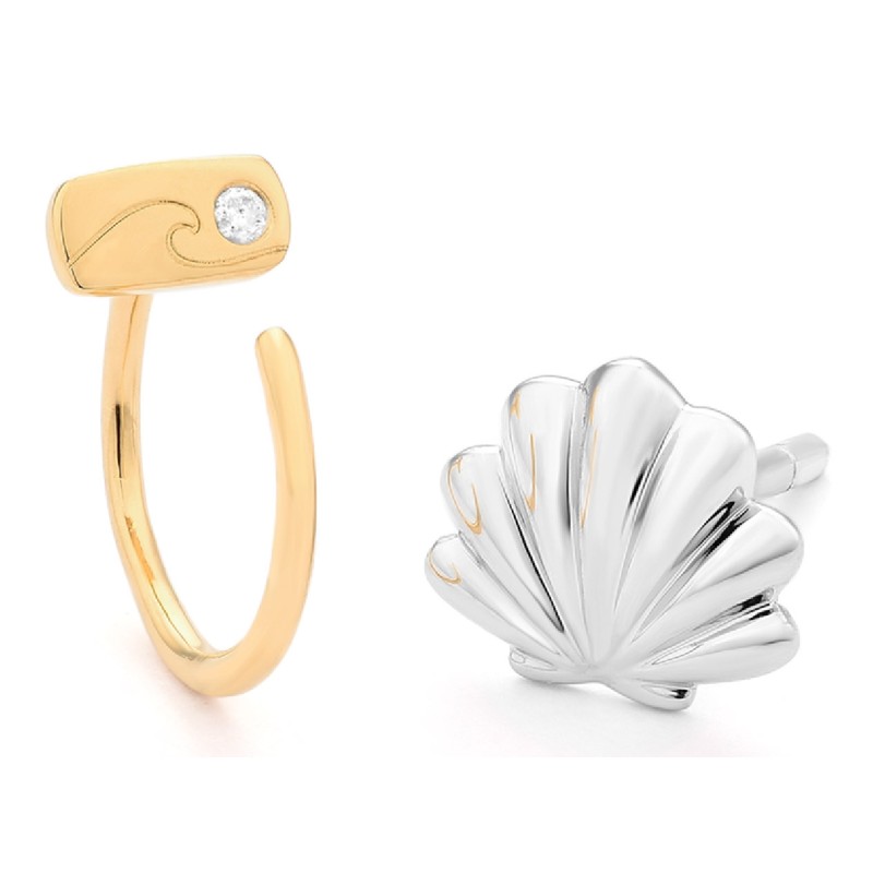 WOMEN EARRINGS SECRECY E8215CDAWW900 (1,5CM )