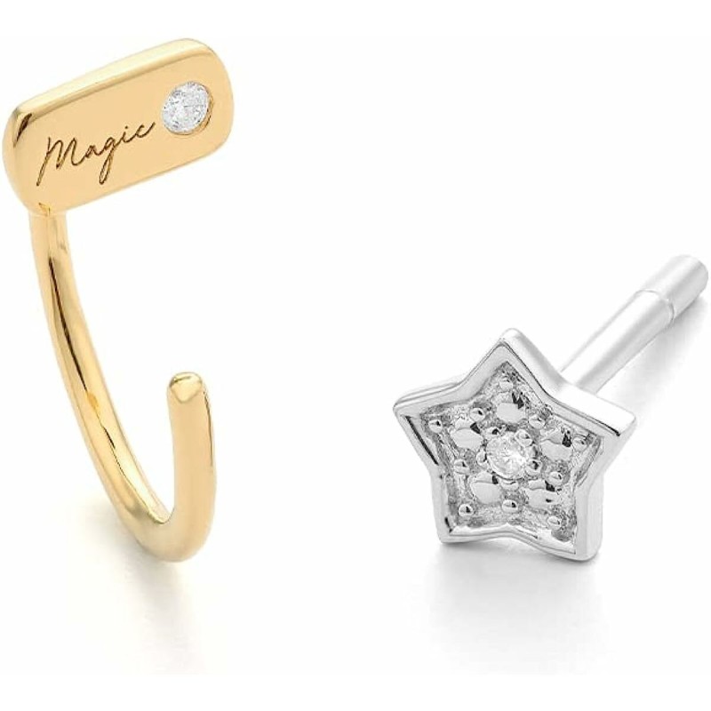 WOMEN EARRINGS SECRECY E8221CDAWW900 (1,5CM )