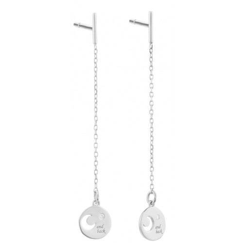 WOMEN EARRINGS SECRECY E8244CDAWA900 (4CM )