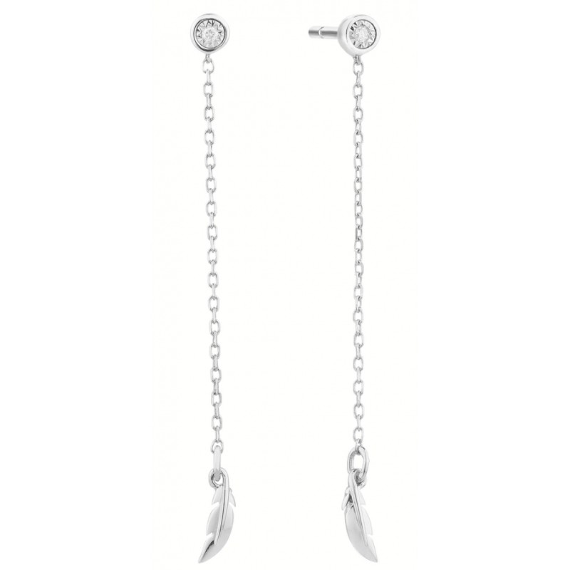 WOMEN EARRINGS SECRECY E8245CDAWA900 (5CM )