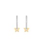 WOMEN EARRINGS SECRECY E8638CDAWW900 (2CM )