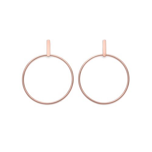 WOMEN EARRINGS ROSEFIELD JHBER-J072 (2CM ) WOMEN EARRINGS ROSEFIELD JHBER-J072 (2CM )