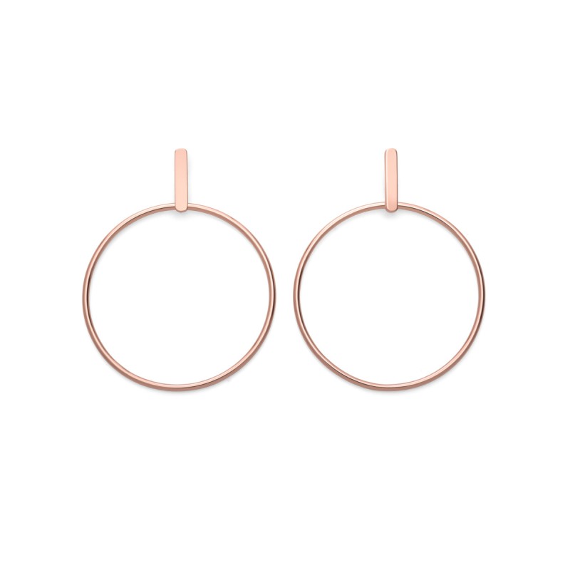 WOMEN EARRINGS ROSEFIELD JHBER-J072 (2CM ) WOMEN EARRINGS ROSEFIELD JHBER-J072 (2CM )