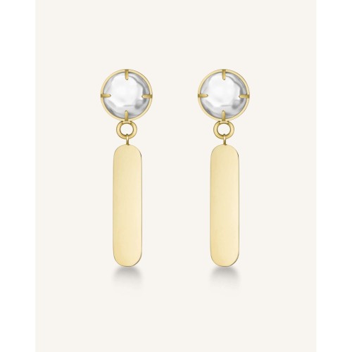 WOMEN EARRINGS ROSEFIELD JLPEG-J183 (2CM ) WOMEN EARRINGS ROSEFIELD JLPEG-J183 (2CM )