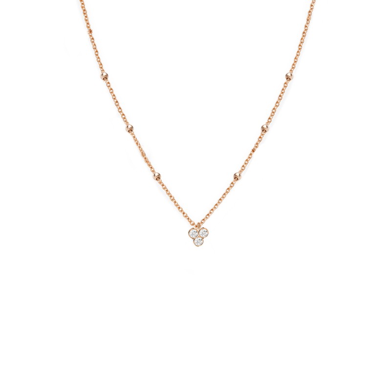 WOMEN NECKLACE ROSEFIELD JTNTRG-J443 (40-45CM )