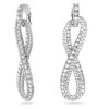 WOMEN EARRINGS SWAROVSKI 5616586 (8,8X2,2CM )
