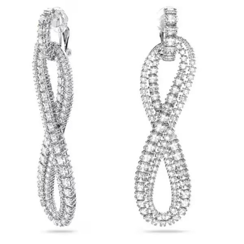 WOMEN EARRINGS SWAROVSKI 5616586 (8,8X2,2CM )