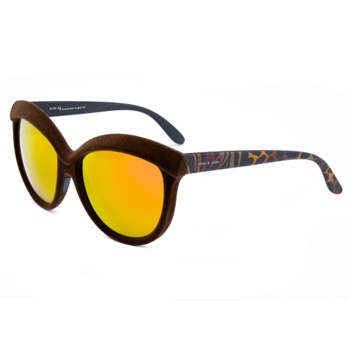 WOMAN SUNGLASSES ITALIA INDEPENDENT  0092V-044-ZEB (Lens/Bridge/Temple) 58/20/140 mm)