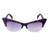 WOMAN SUNGLASSES ITALIA INDEPENDENT  0908-ZEF-017 (Lens/Bridge/Temple) 59/16/140 mm)