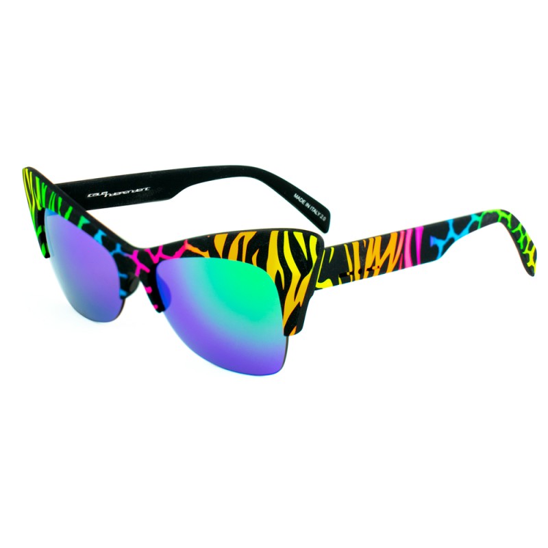 WOMAN SUNGLASSES ITALIA INDEPENDENT  0908-ZEF-149 (Lens/Bridge/Temple) 59/16/140 mm)