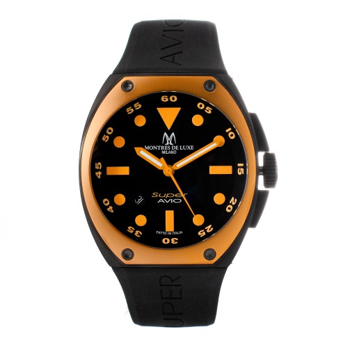 MAN WATCH MONTRES DE LUXE  09SA-BK-1002 (48MM)