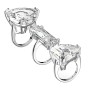 WOMEN RING SWAROVSKI 5610385 (52 )