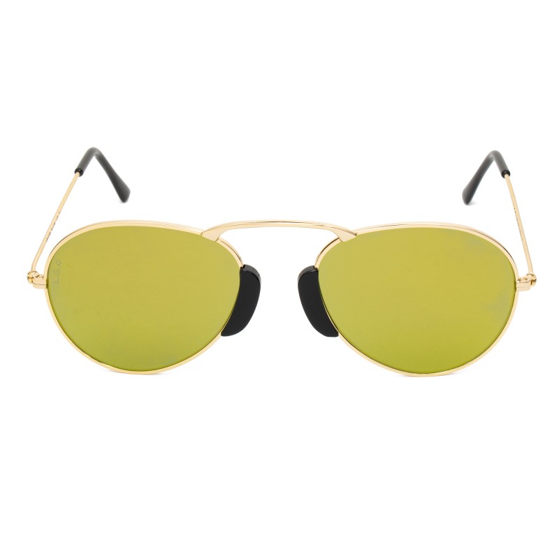 UNISEX SUNGLASSES LGR  AGADIR-GOLD01 (Lens/Bridge/Temple) 54/20/145 mm)