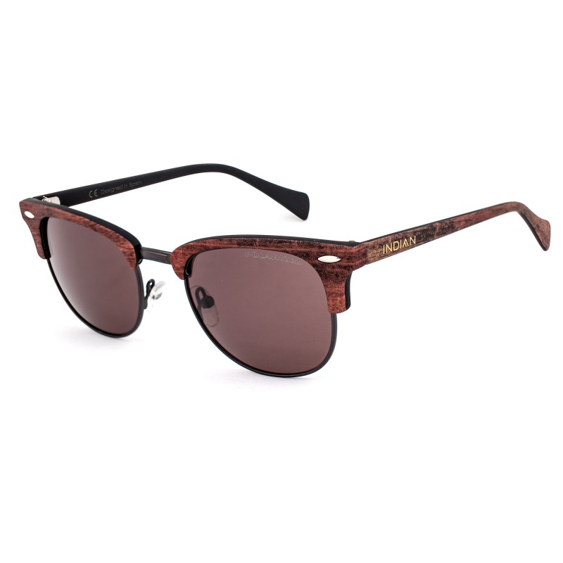 UNISEX SUNGLASSES INDIAN  DAKOTA-102-1 (Lens/Bridge/Temple) 50/22/140 mm)