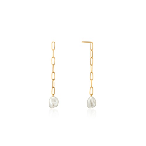 WOMEN EARRINGS ANIA HAIE E019-05G (4CM )