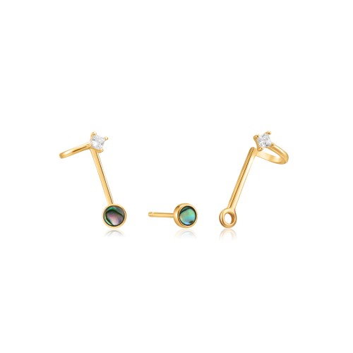 WOMEN EARRINGS ANIA HAIE E027-03G (2CM )