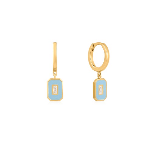 WOMEN EARRINGS ANIA HAIE E028-03G-B (1CM )