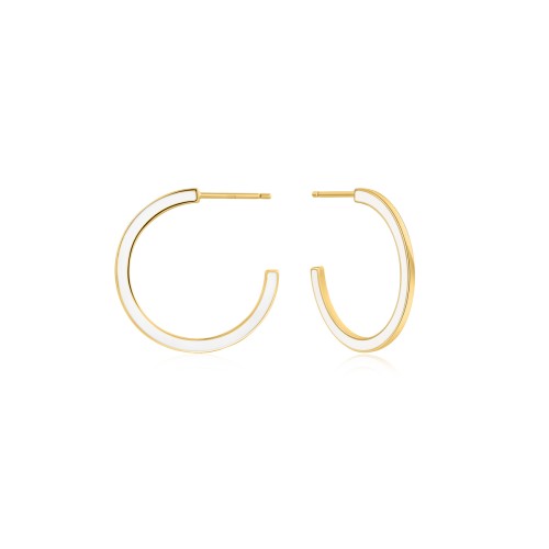 WOMEN EARRINGS ANIA HAIE E028-06G-W (2,5CM )