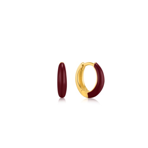 WOMEN EARRINGS ANIA HAIE E031-02G-R (1CM )