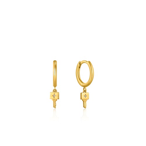 WOMEN EARRINGS ANIA HAIE E032-04G (0,5CM )