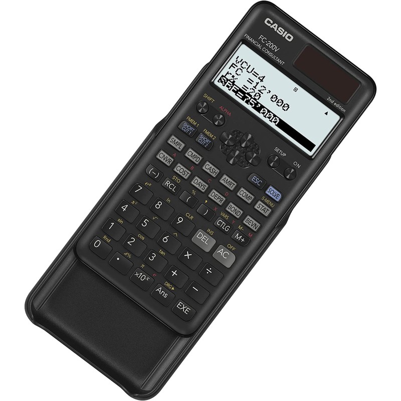 CALCULATOR CASIO FC200V2WET (16.2 x 7.7 x 1.1CM )