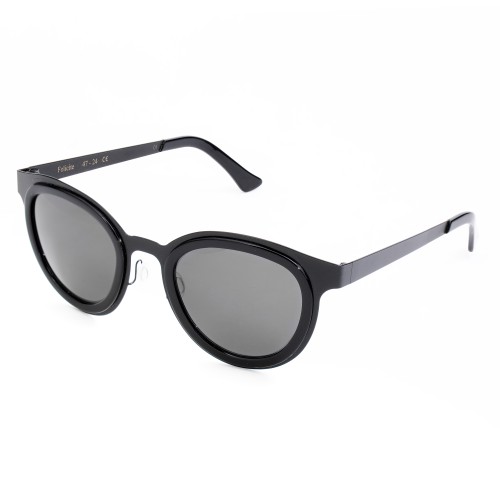 UNISEX SUNGLASSES LGR  FELI-BLACK01 (Lens/Bridge/Temple) 47/24/145 mm)