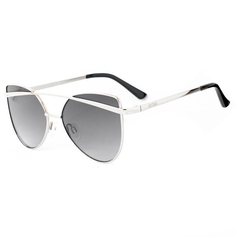 WOMEN SUNGLASSES GUESS  GF0332S-10B (Lens/Bridge/Temple) 56/16/140 mm)