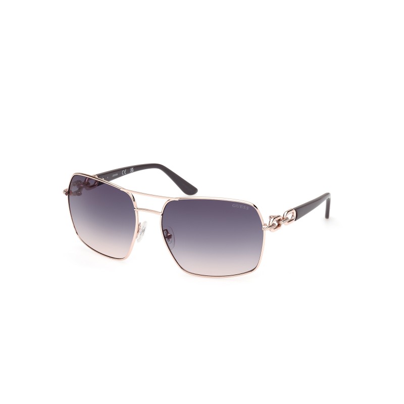 WOMEN SUNGLASSES GUESS  GU00159-6328W (Lens/Bridge/Temple) 63/17/130 mm)