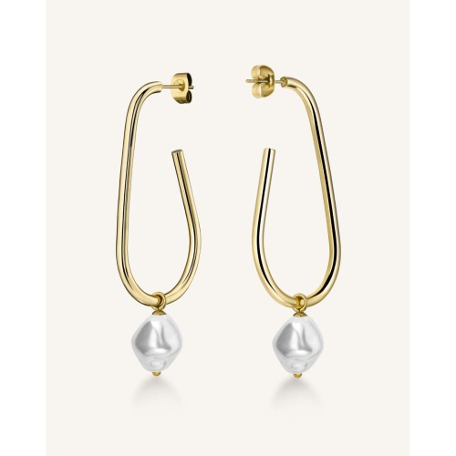 WOMEN EARRINGS ROSEFIELD JLPHEG-J184 (2CM )