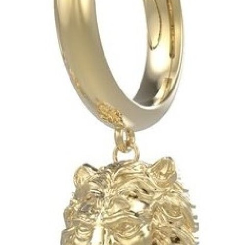 MAN EARRINGS GUESS JUME01304JWYG (2CM )