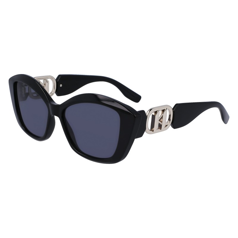 WOMEN SUNGLASSES KARL LAGERFELD  KL6102S-001 (Lens/Bridge/Temple) 56/15/140 mm)