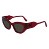 WOMEN SUNGLASSES KARL LAGERFELD  KL6122S-540 (Lens/Bridge/Temple) 52/22/140 mm)