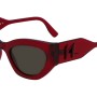 WOMEN SUNGLASSES KARL LAGERFELD  KL6122S-540 (Lens/Bridge/Temple) 52/22/140 mm)