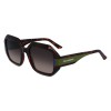 WOMEN SUNGLASSES KARL LAGERFELD  KL6124S-240 (Lens/Bridge/Temple) 53/22/145 mm)