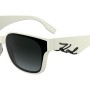 WOMEN SUNGLASSES KARL LAGERFELD  KL6161S-105 (Lens/Bridge/Temple) 63/14/140 mm)