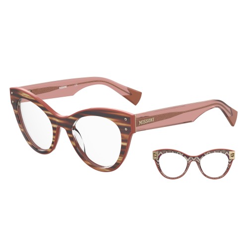 WOMEN GLASSES MISSONI MIS-0065-ONS (Lens/Bridge/Temple) 50/20/145 mm) WOMEN GLASSES MISSONI MIS-0065-ONS (Lens/Bridge/Temple) 50/20/145 mm)