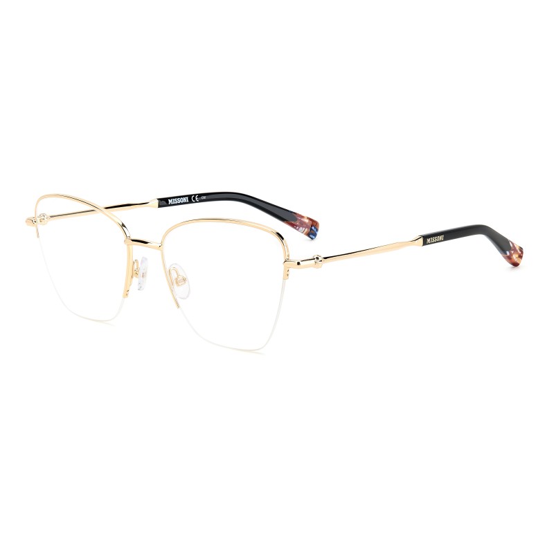 WOMEN GLASSES MISSONI  MIS-0122-000 (Lens/Bridge/Temple) 53/18/140 mm)