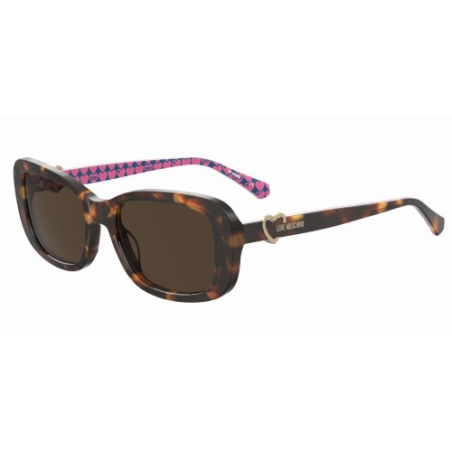 WOMEN SUNGLASSES LOVE MOSCHINO  MOL060S05L557 (Lens/Bridge/Temple) 55/14/145 mm)
