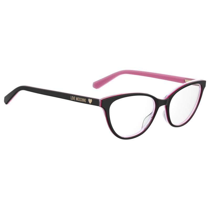 WOMEN GLASSES LOVE MOSCHINO  MOL5453MRF217 (Lens/Bridge/Temple) 52/17/140 mm)