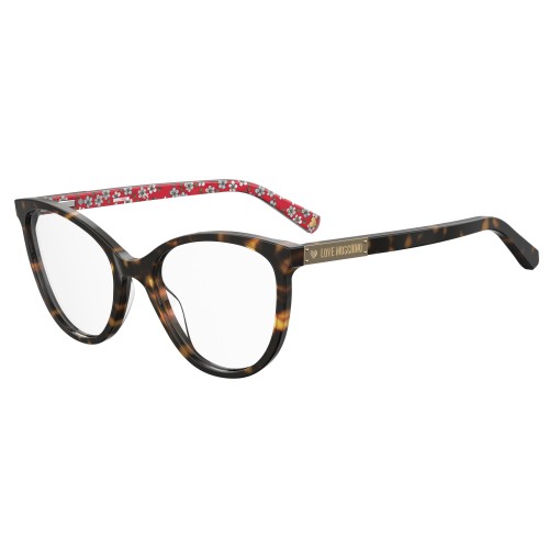 WOMEN GLASSES LOVE MOSCHINO  MOL574-086 (Lens/Bridge/Temple) 53/20/140 mm)