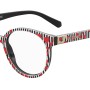 WOMEN GLASSES LOVE MOSCHINO  MOL584-7RM (Lens/Bridge/Temple) 52/18/140 mm)