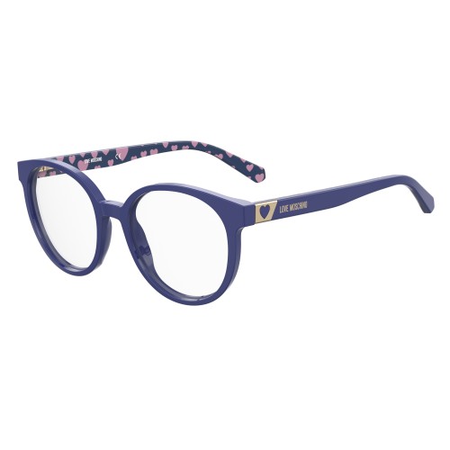 WOMEN GLASSES LOVE MOSCHINO  MOL584-PJP (Lens/Bridge/Temple) 52/18/140 mm)