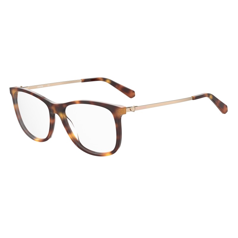 WOMEN GLASSES LOVE MOSCHINO  MOL589-05L (Lens/Bridge/Temple) 55/15/140 mm)