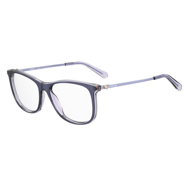 WOMEN GLASSES LOVE MOSCHINO  MOL589-RY8 (Lens/Bridge/Temple) 55/15/140 mm)