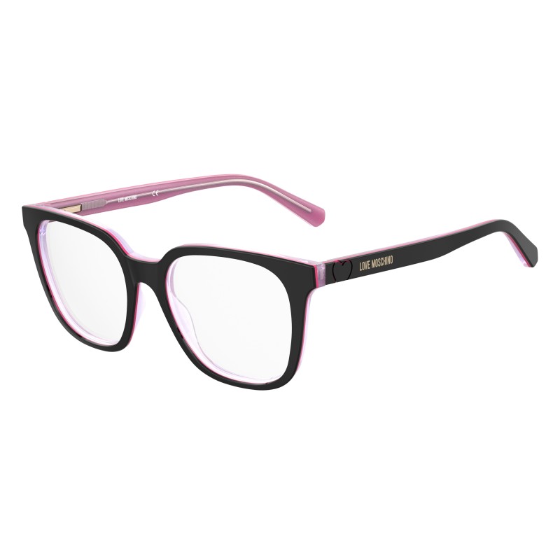 WOMEN GLASSES LOVE MOSCHINO  MOL590-807 (Lens/Bridge/Temple) 52/17/140 mm)